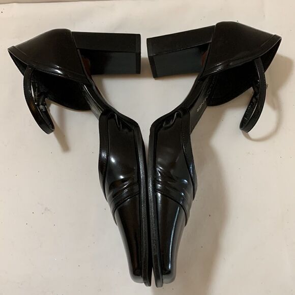 Casual Corner size 7M black block heels. Made in Italy - Picture 10 of 11